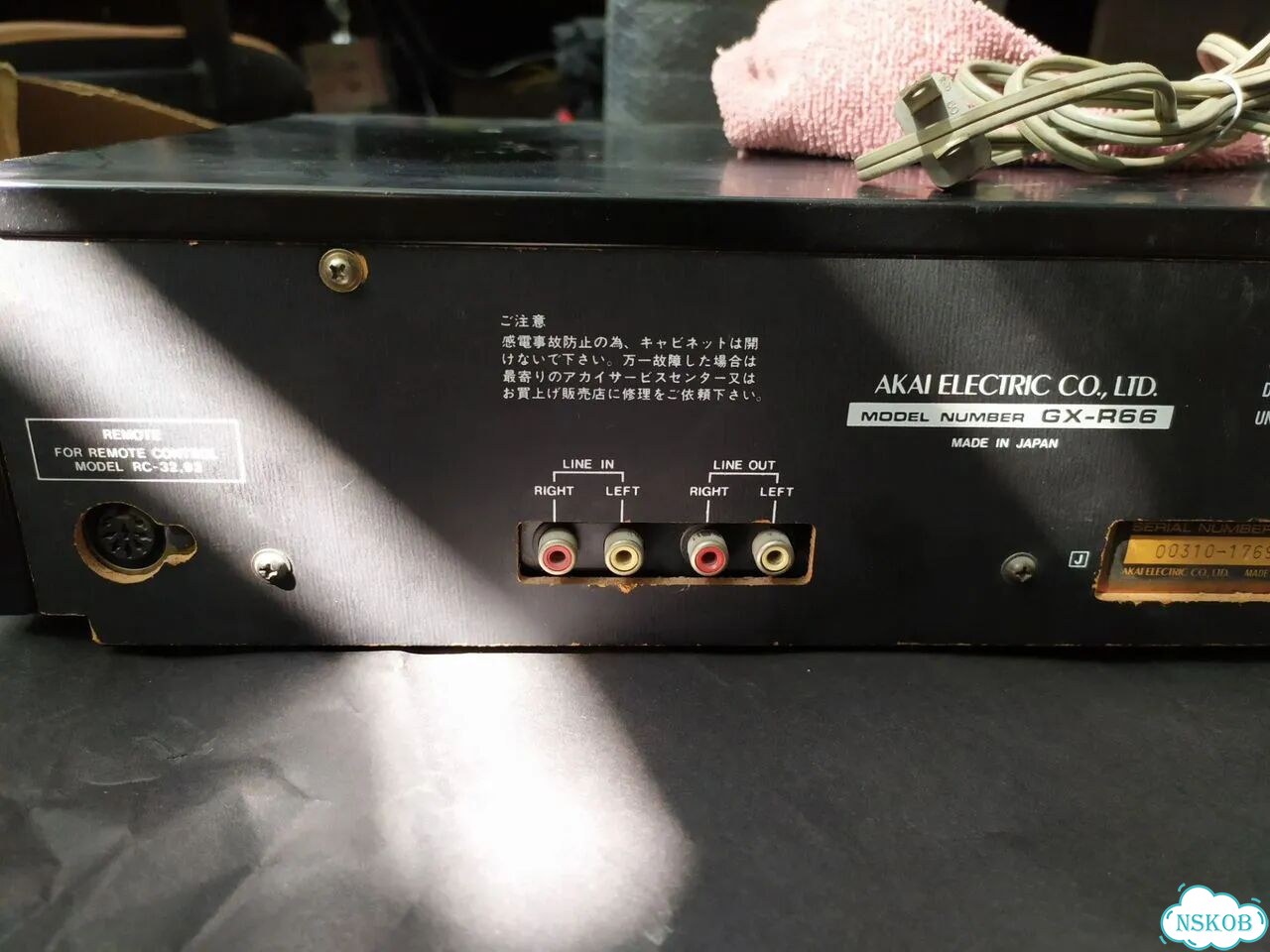 Кассетная дека Akai gx-r66 фото 7