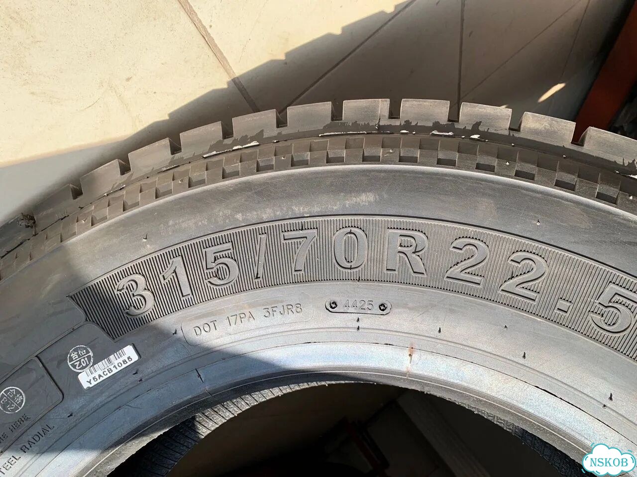 Китайские грузовые шины Greenstone 315/70R22.5 фото 4