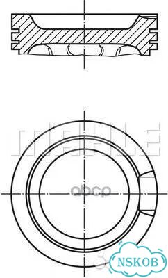 Поршнекомплект audi A3 (8L1) / audi A4 (8D2, B5) фото 1