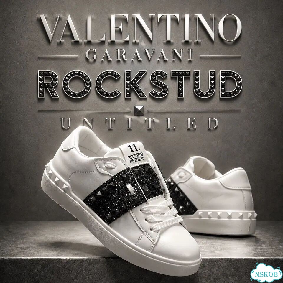 Кеды valentino garavani rockstud untitled фото 1