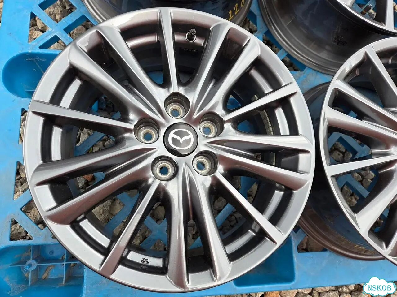 Литые диски Mazda 7×R17 5×114.3 фото 1