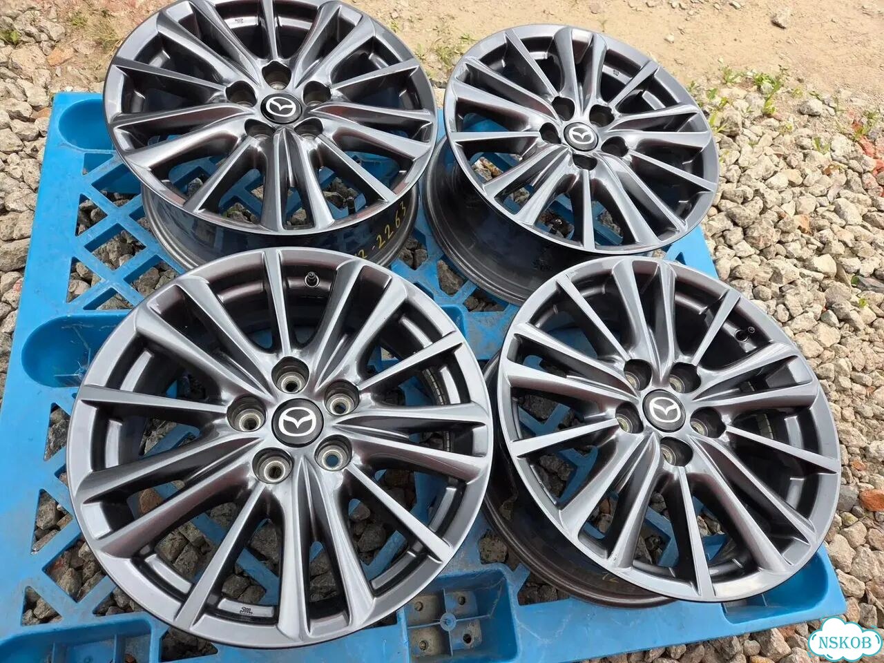 Литые диски Mazda 7×R17 5×114.3 фото 2