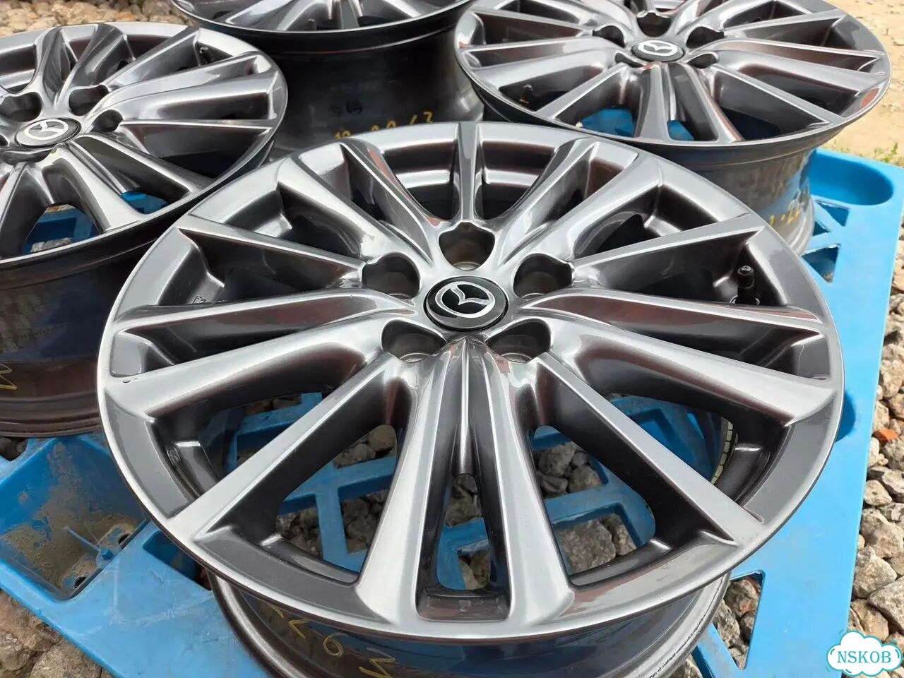 Литые диски Mazda 7×R17 5×114.3 фото 6