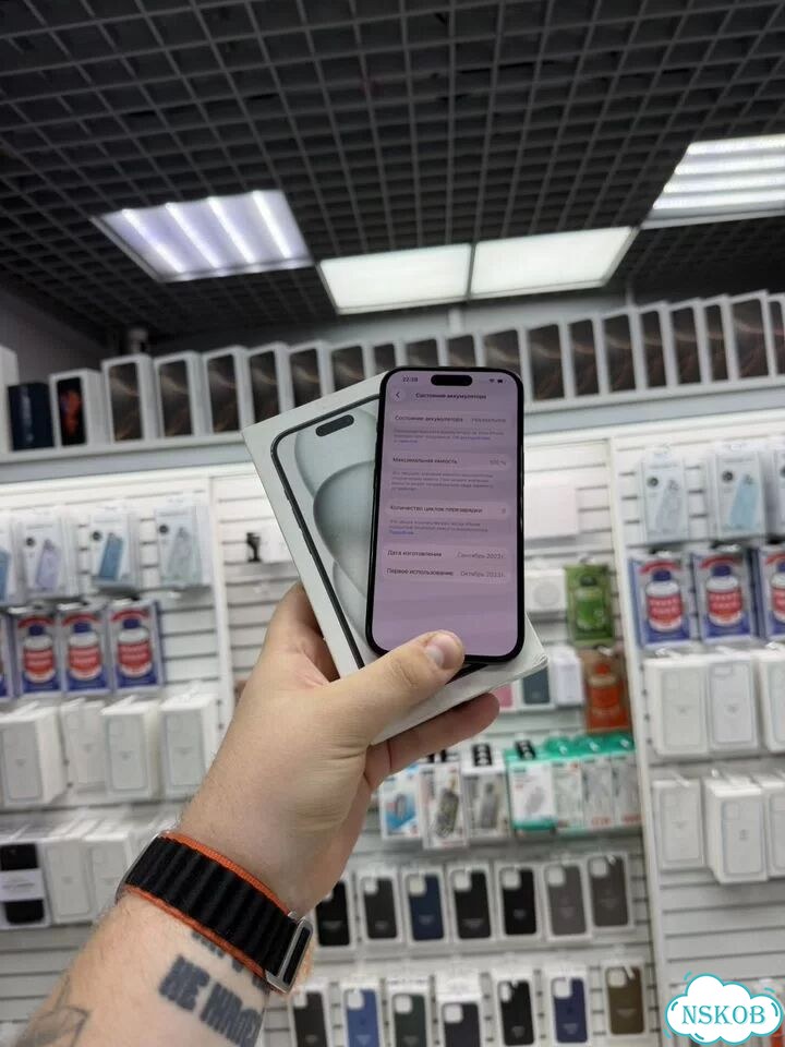 iPhone 15, 128 ГБ, SIM + eSIM фото 1