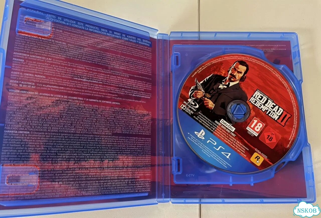 Диски на ps4 red dead redemption 2 фото 3