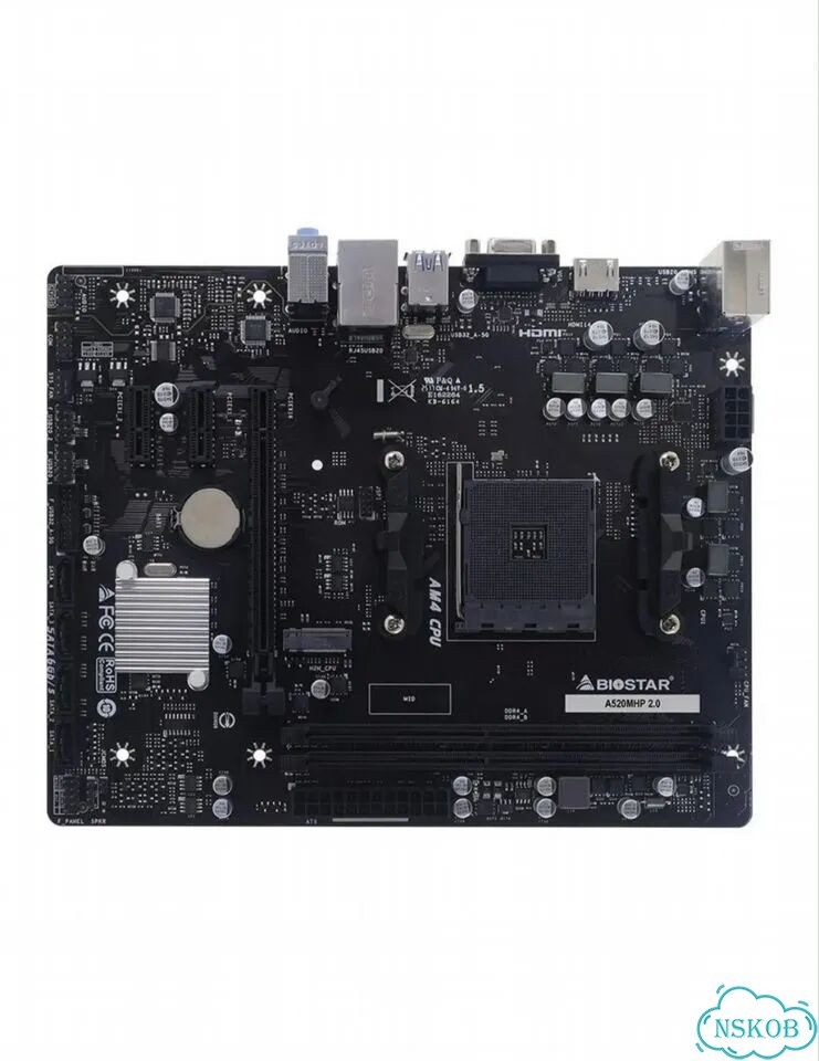 Новая A520 Biostat AM4 фото 1
