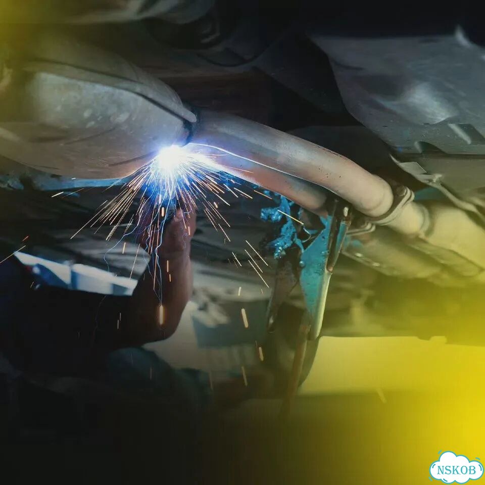 Замена, сварка ремонт глушителей VW, Skoda, Audi фото 2