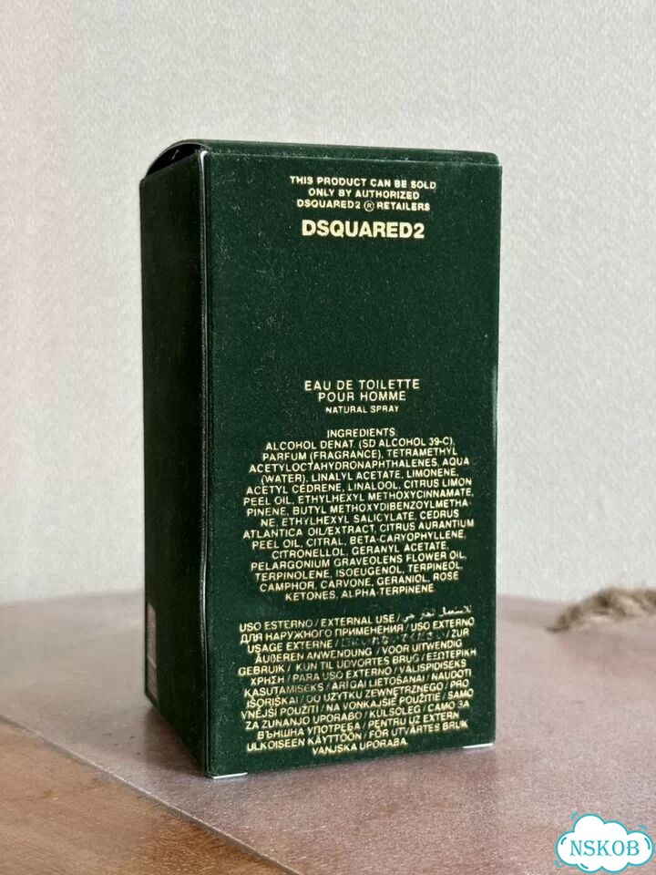 Dsquared2 wood парфюм оригинал фото 3