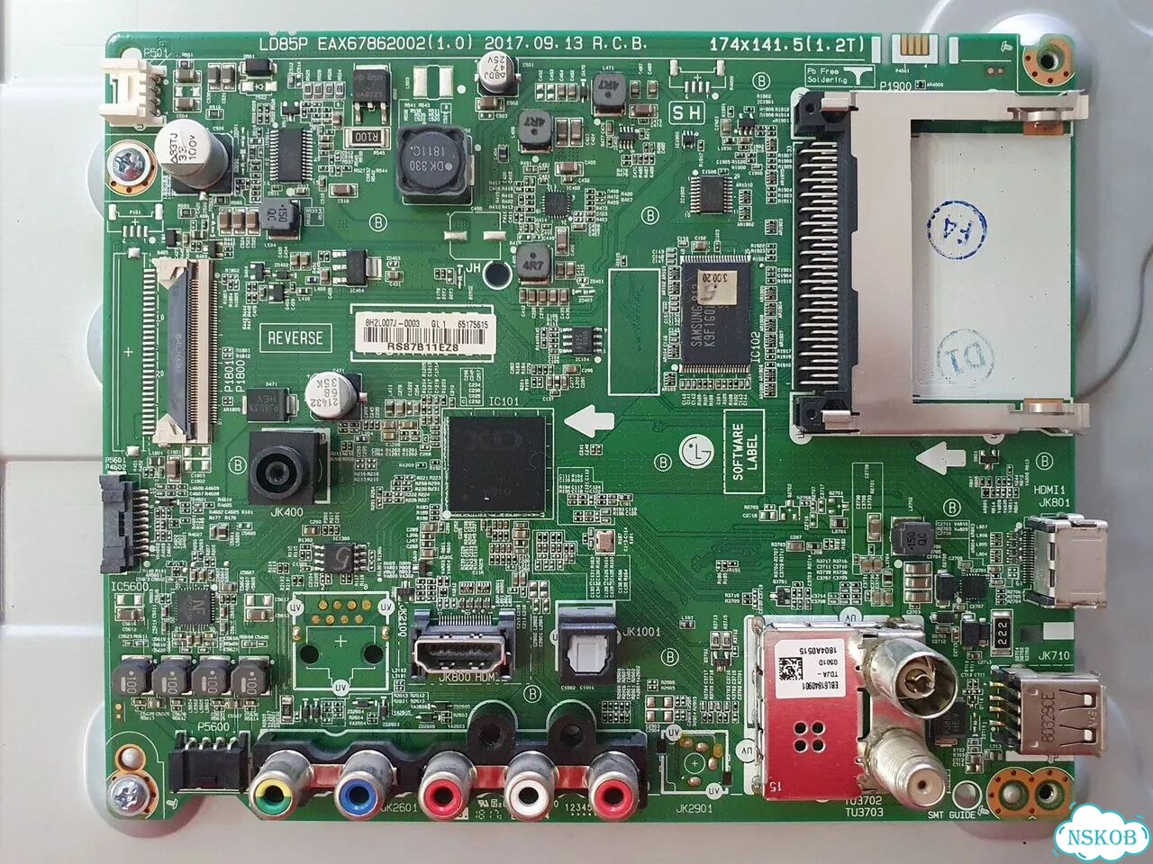 Main EAX67862002 (1.0) с LG 43LK5100PLB фото 1