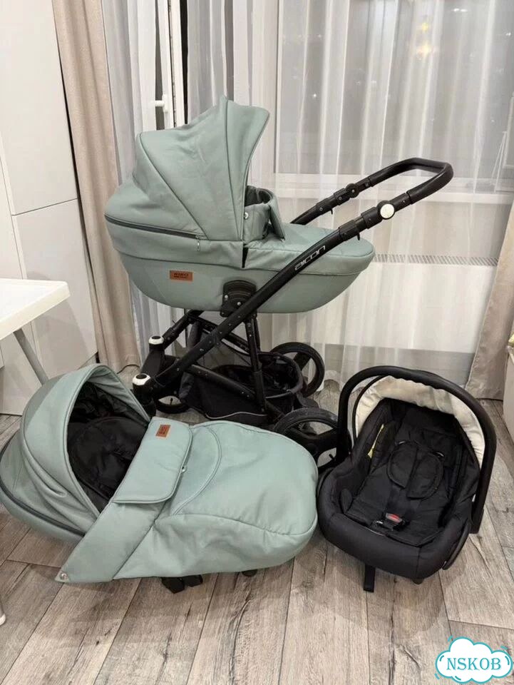 Коляска rico basic 3 в 1 фото 1
