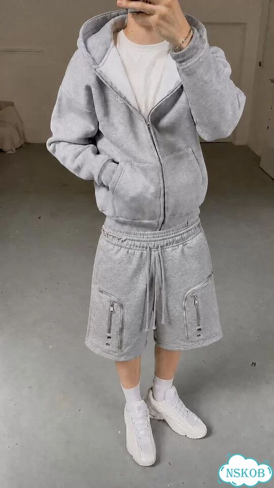 Шорты Rick Owens cargo bella type серые фото 1