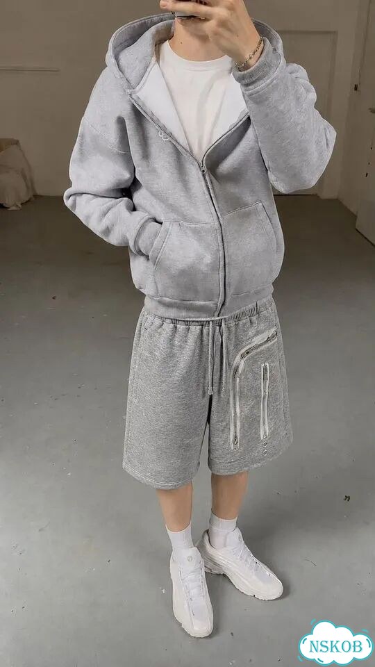 Шорты Rick Owens cargo bella type серые фото 4
