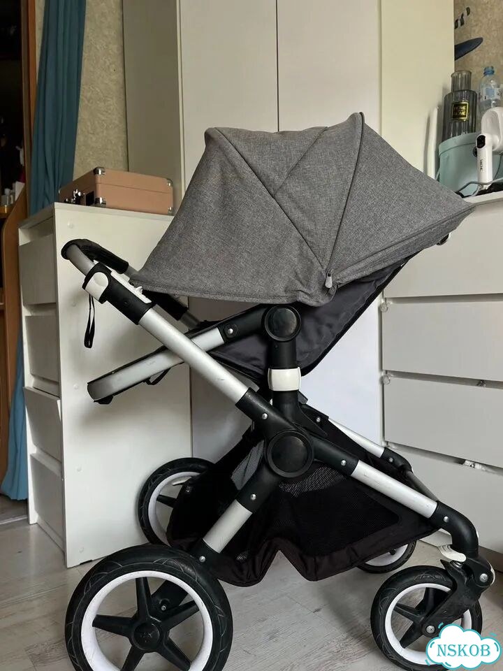 Коляска bugaboo fox прогулка и люлька, дождевик фото 2
