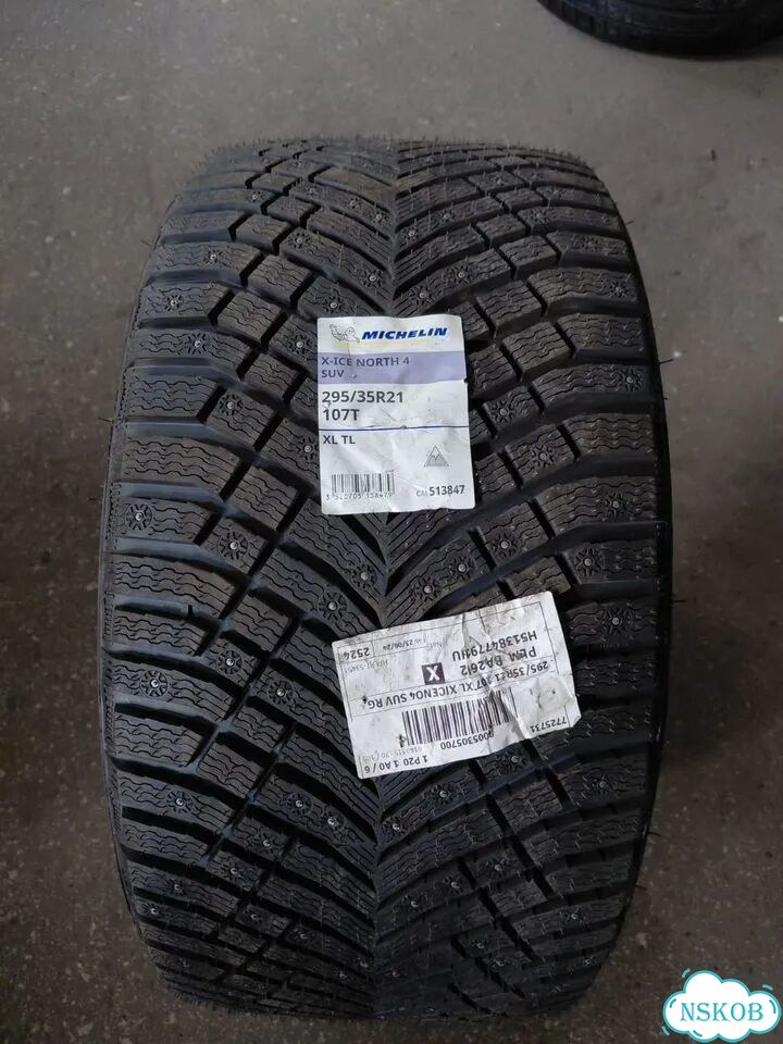 Michelin X-Ice North 4 SUV 295/35 R21 107T фото 1