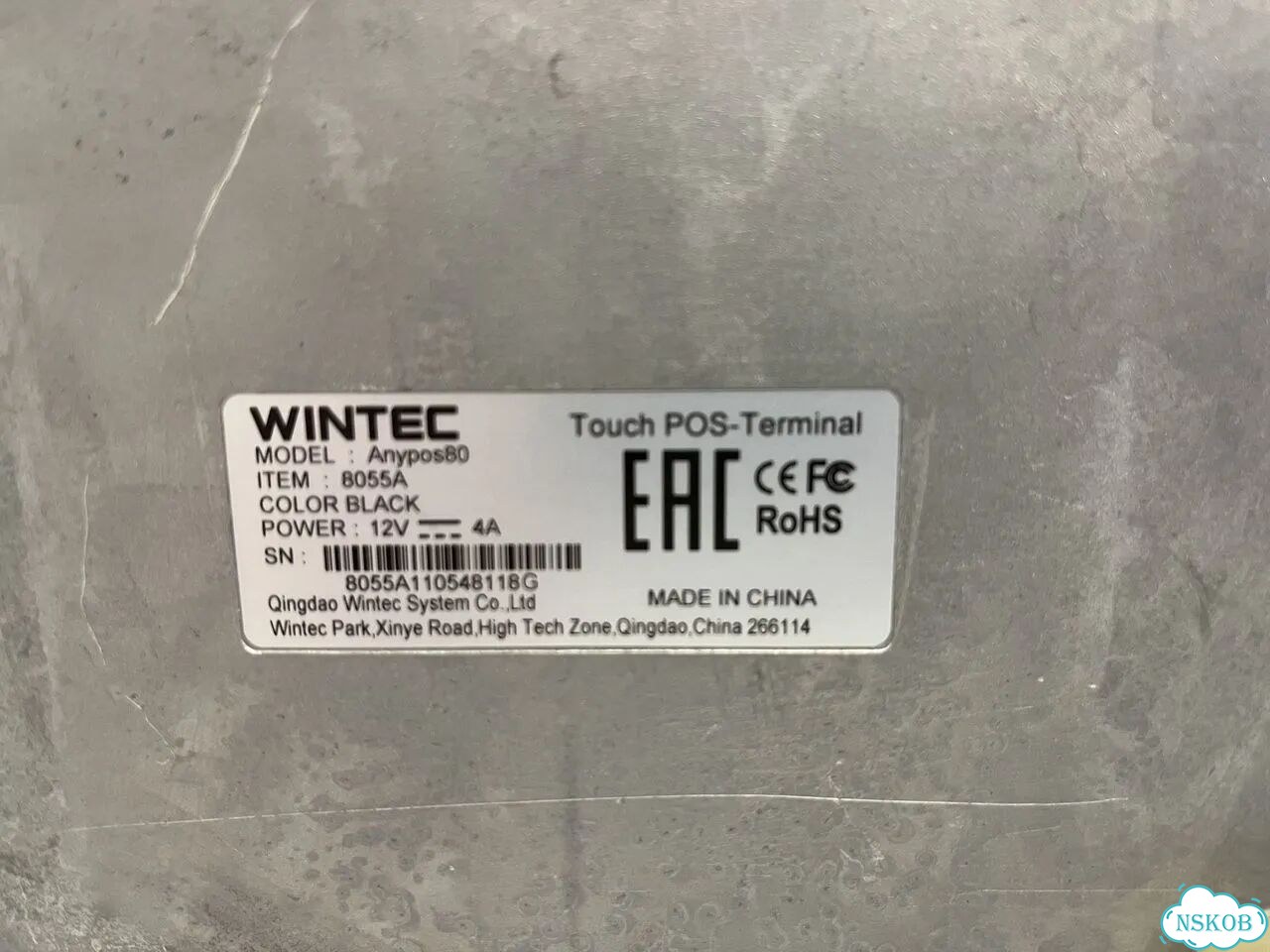 POS-терминал wintec anypos80 фото 3