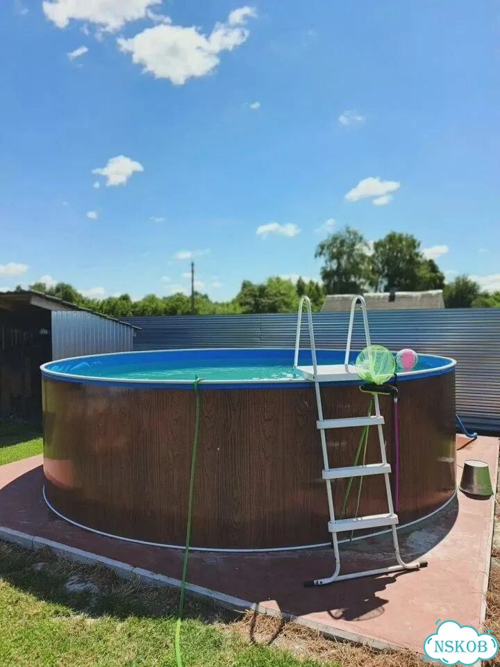 Надежная 100% пленка для каркасного бассейна фото 4