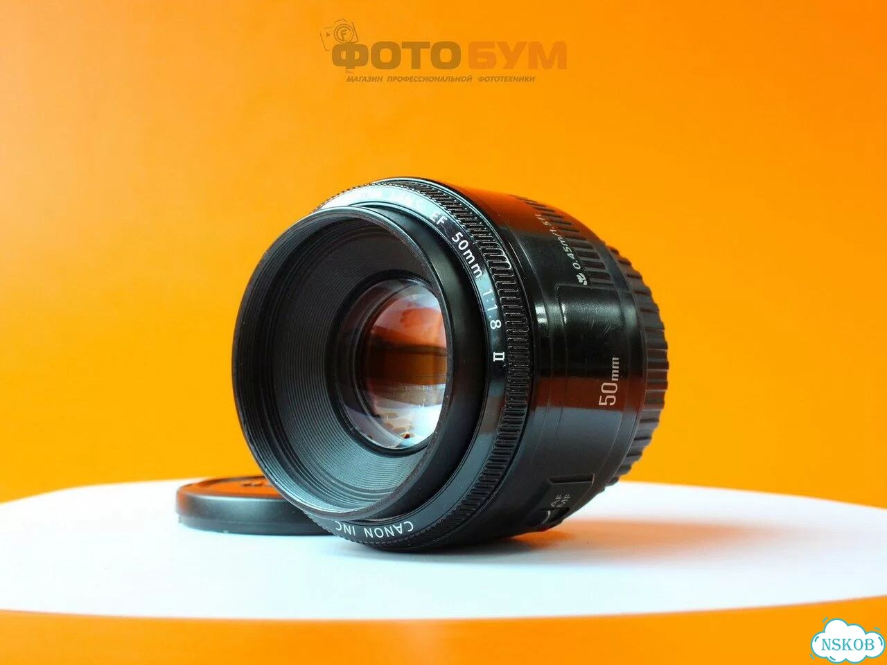 Объектив Canon EF 50mm f1.8 II фото 1