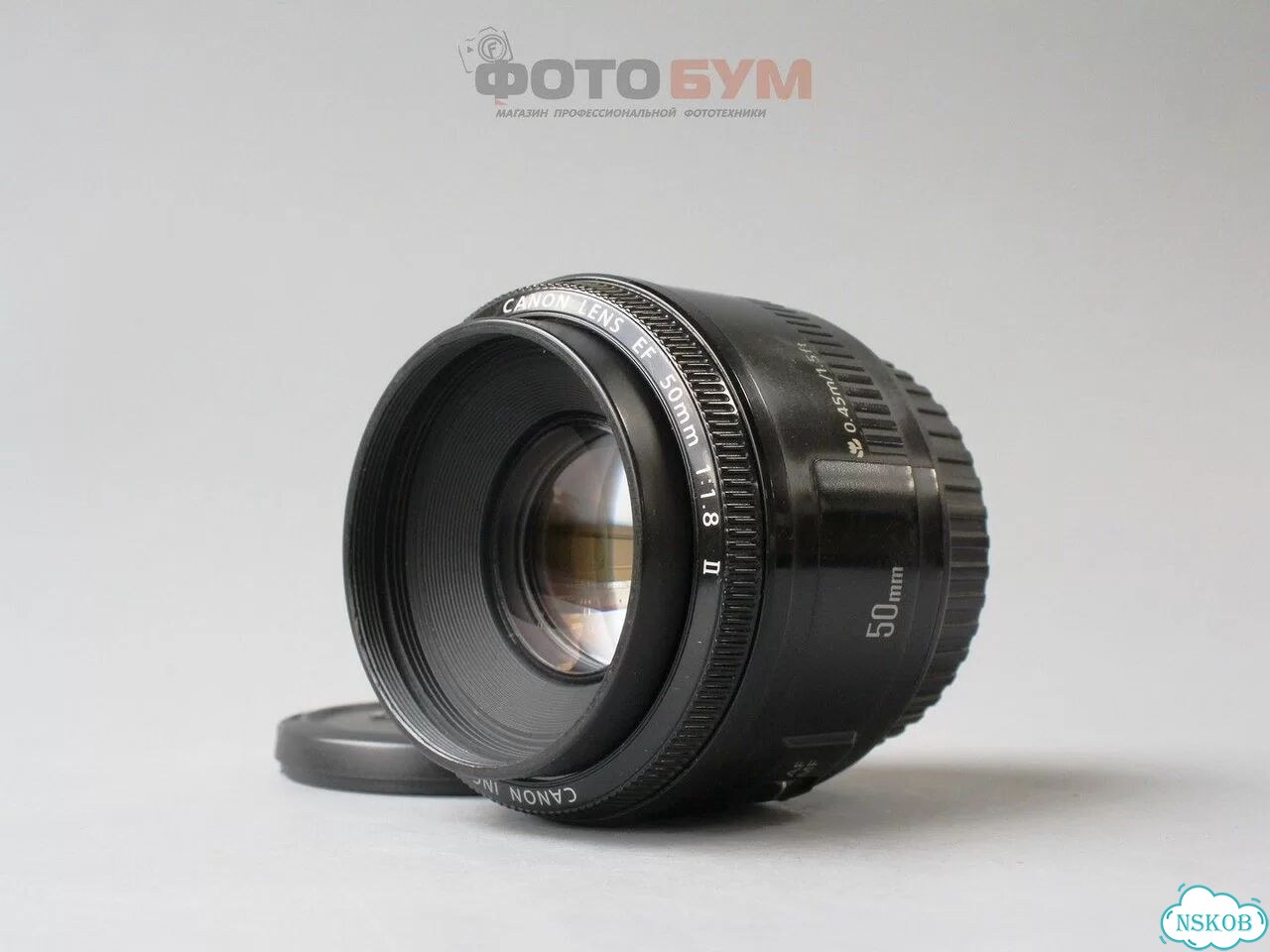 Объектив Canon EF 50mm f1.8 II фото 2