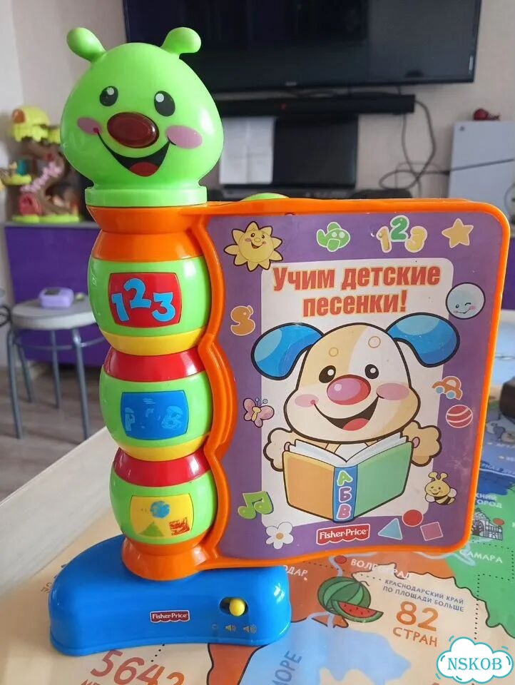 Развивающая игрушка Fisher price книжка фото 1