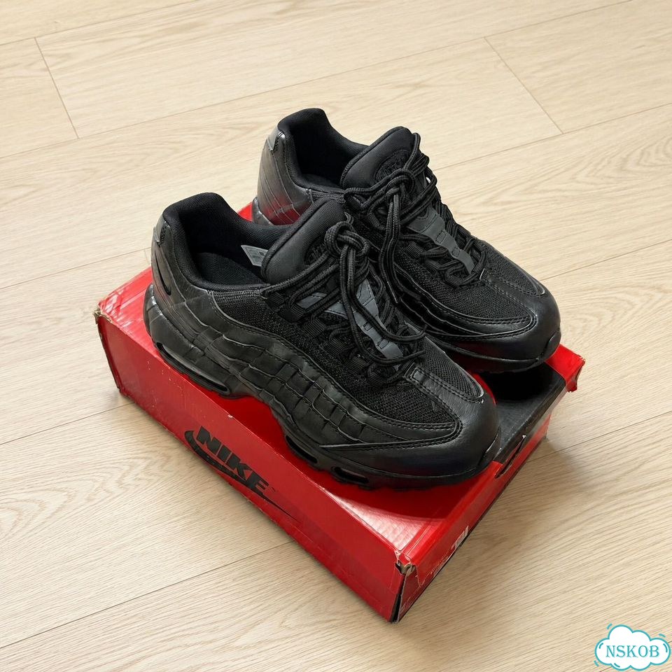 Кроссовки Nike Air Max 95 кожаные крокодил фото 2