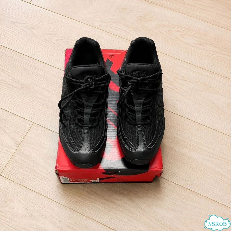 Кроссовки Nike Air Max 95 кожаные крокодил фото 3