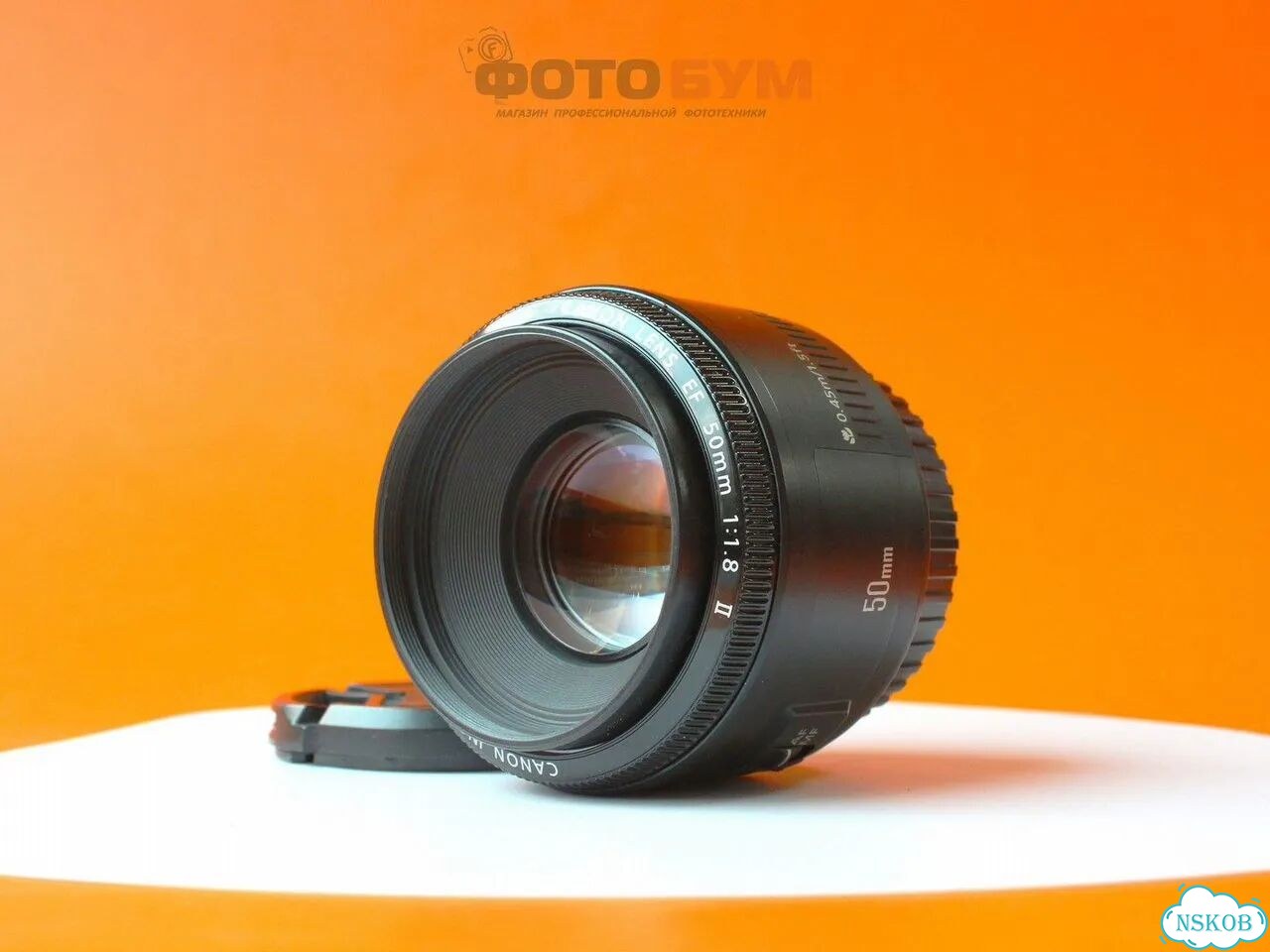 Объектив Canon EF 50mm f1.8 II фото 1