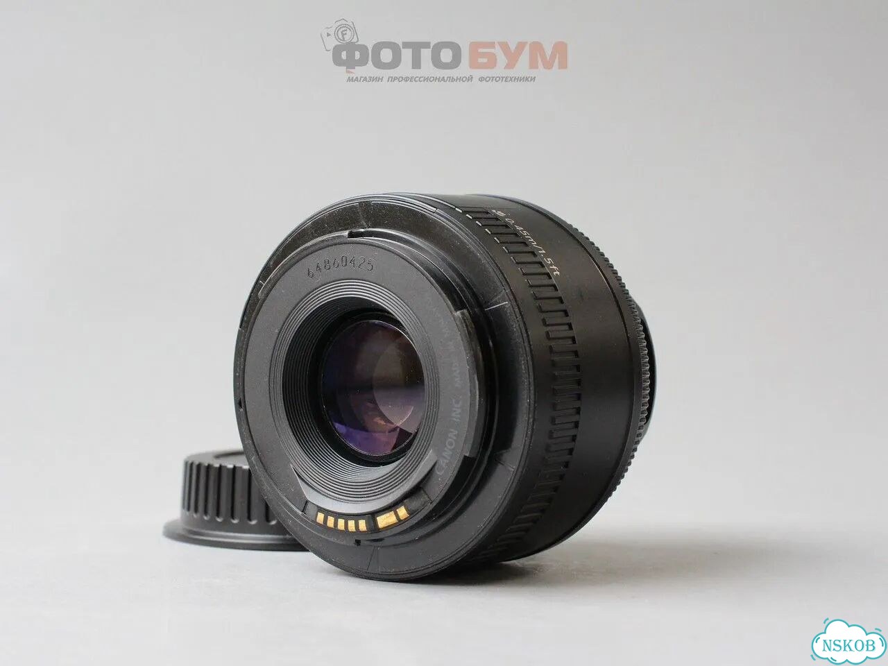 Объектив Canon EF 50mm f1.8 II фото 2
