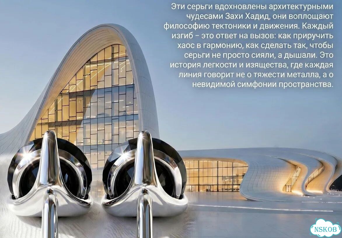 Золотые серьги-пусеты с черными муассанитами 2 ct фото 7