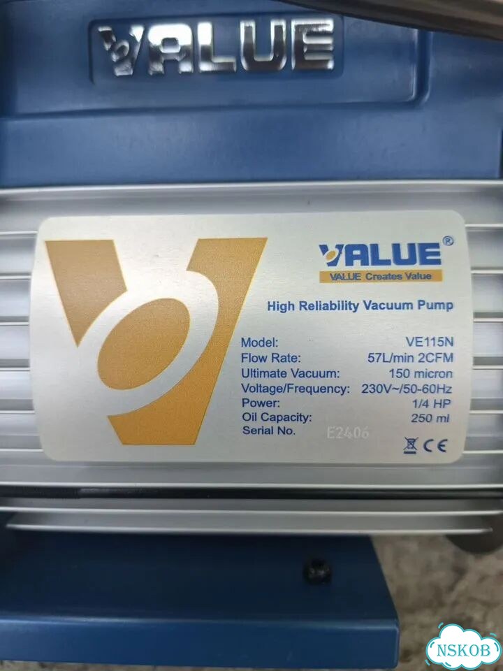 Вакуумный насос value VE115N фото 6