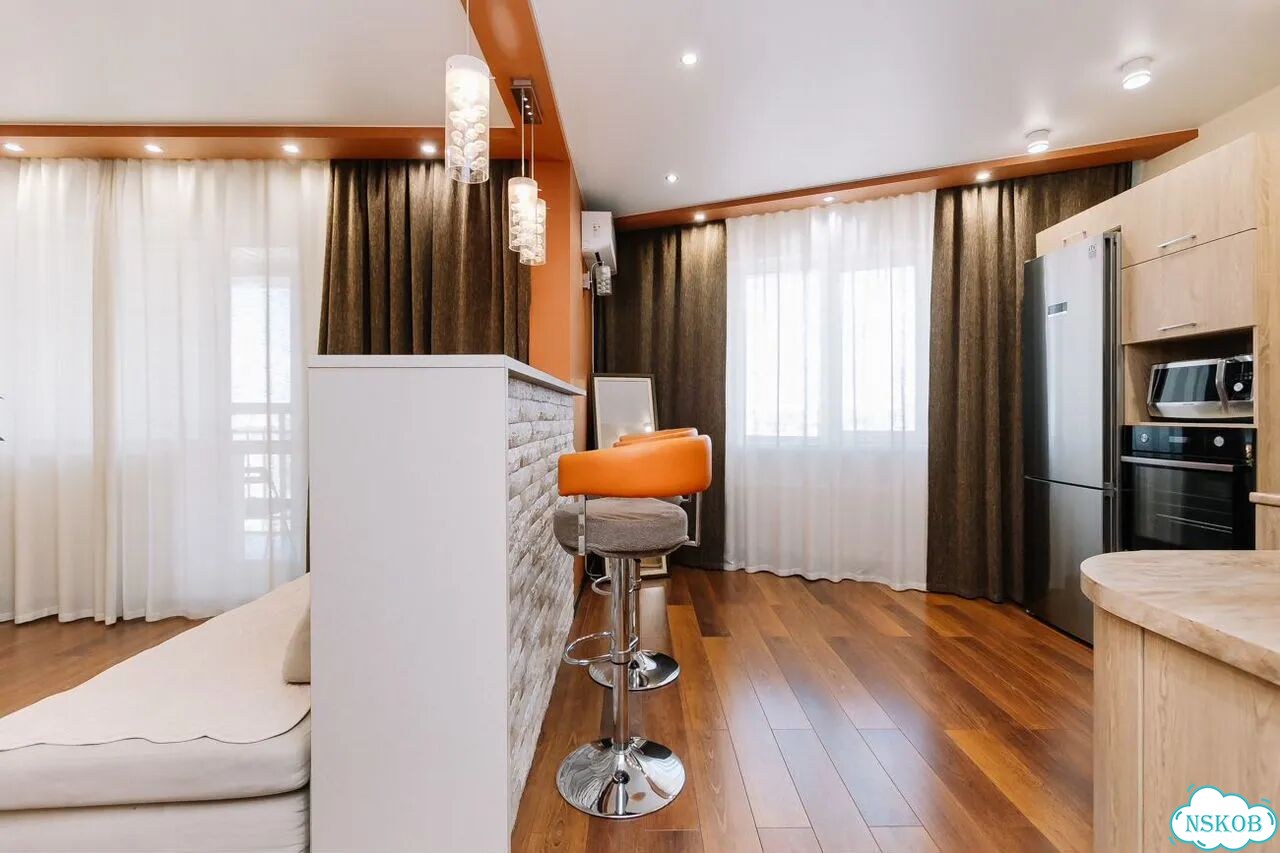 Квартира-студия, 42 м², 24/24 эт. фото 11