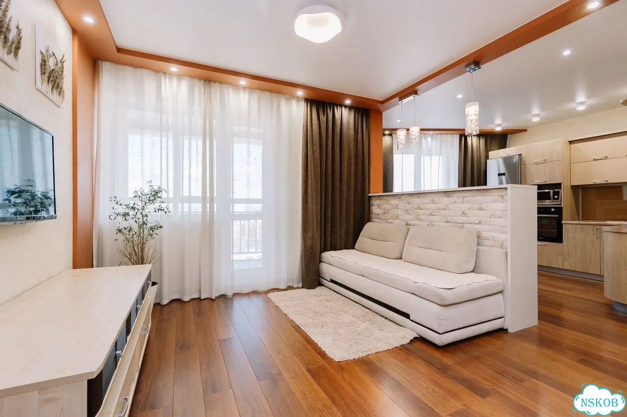 Квартира-студия, 42 м², 24/24 эт. фото 2