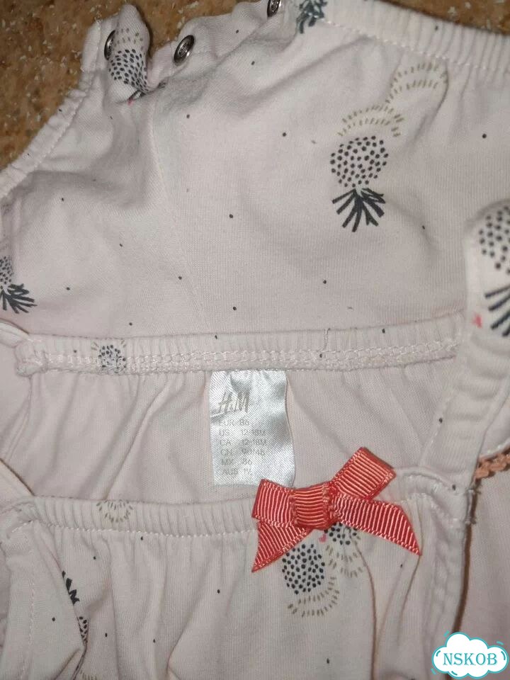 Песочник для девочки h&m фото 3