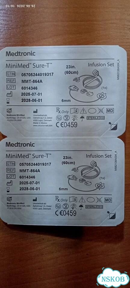 Инфузионный набор Medtronic MiniMed Mio MMT-943A фото 2