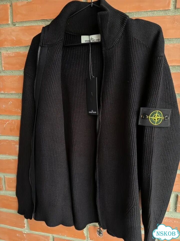 Stone island кардиган кофта черный фото 6