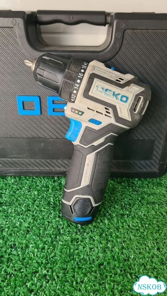 Дрель-шуруповерт Deko Sharker 12v Pro фото 2