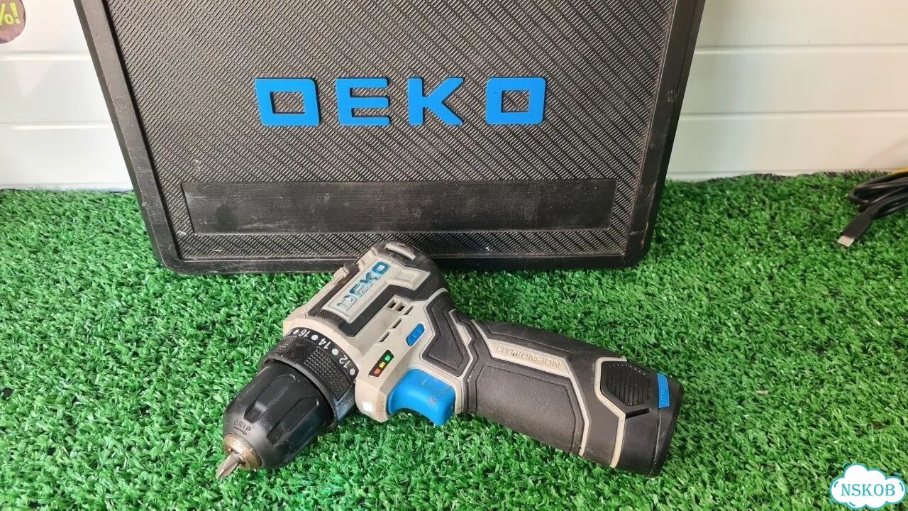 Дрель-шуруповерт Deko Sharker 12v Pro фото 3