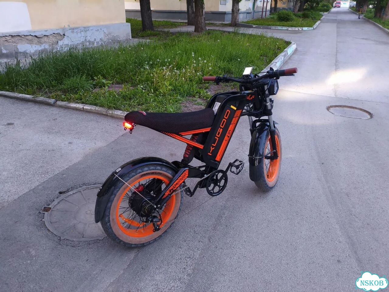 Электровелосипед Kugoo V6 взрослый мощный 750W фото 1