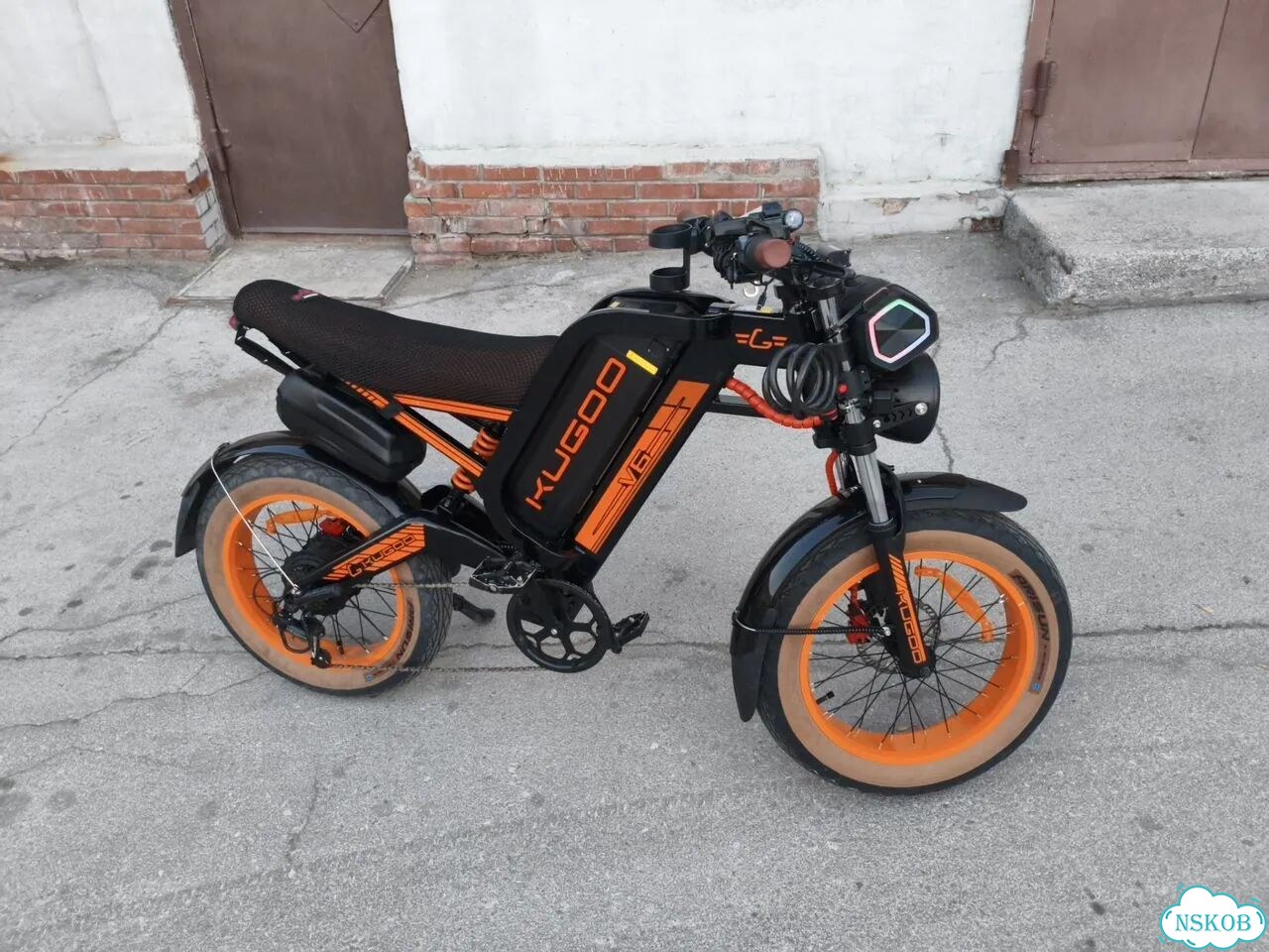 Электровелосипед Kugoo V6 взрослый мощный 750W фото 2