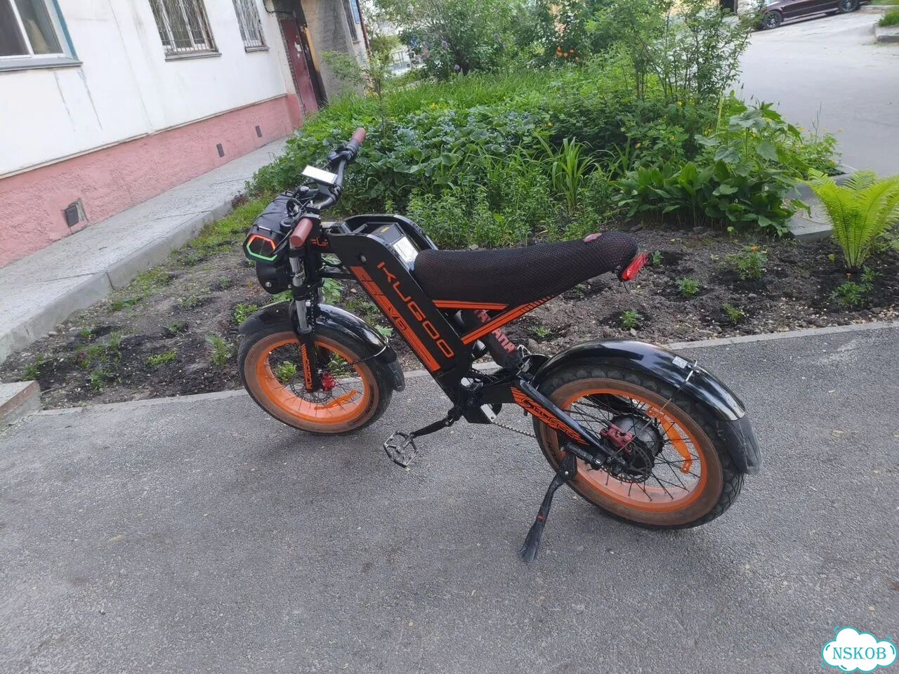 Электровелосипед Kugoo V6 взрослый мощный 750W фото 3