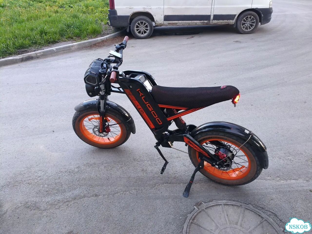 Электровелосипед Kugoo V6 взрослый мощный 750W фото 4