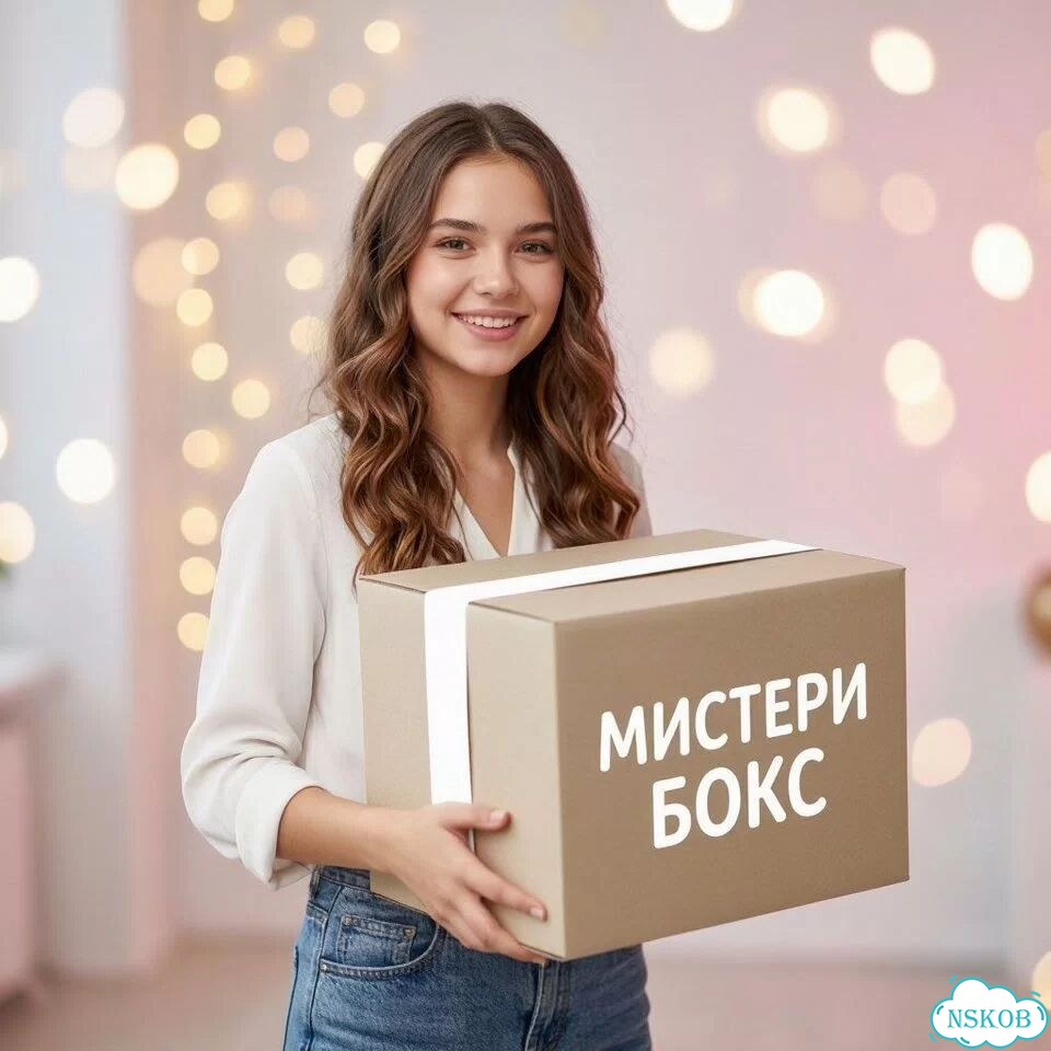 Коробка с товарами бокс, мистери бокс фото 1