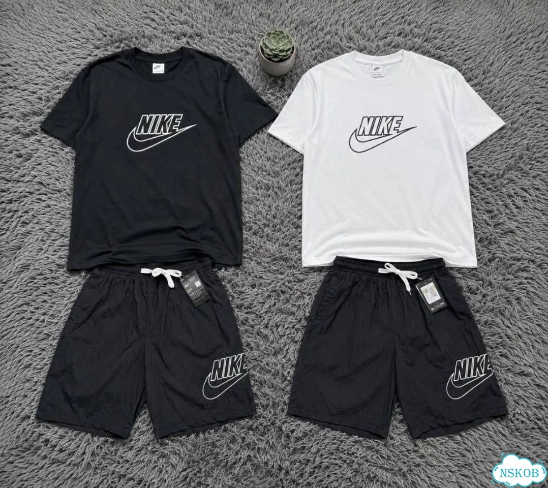 Костюм шорты и футболка nike фото 1
