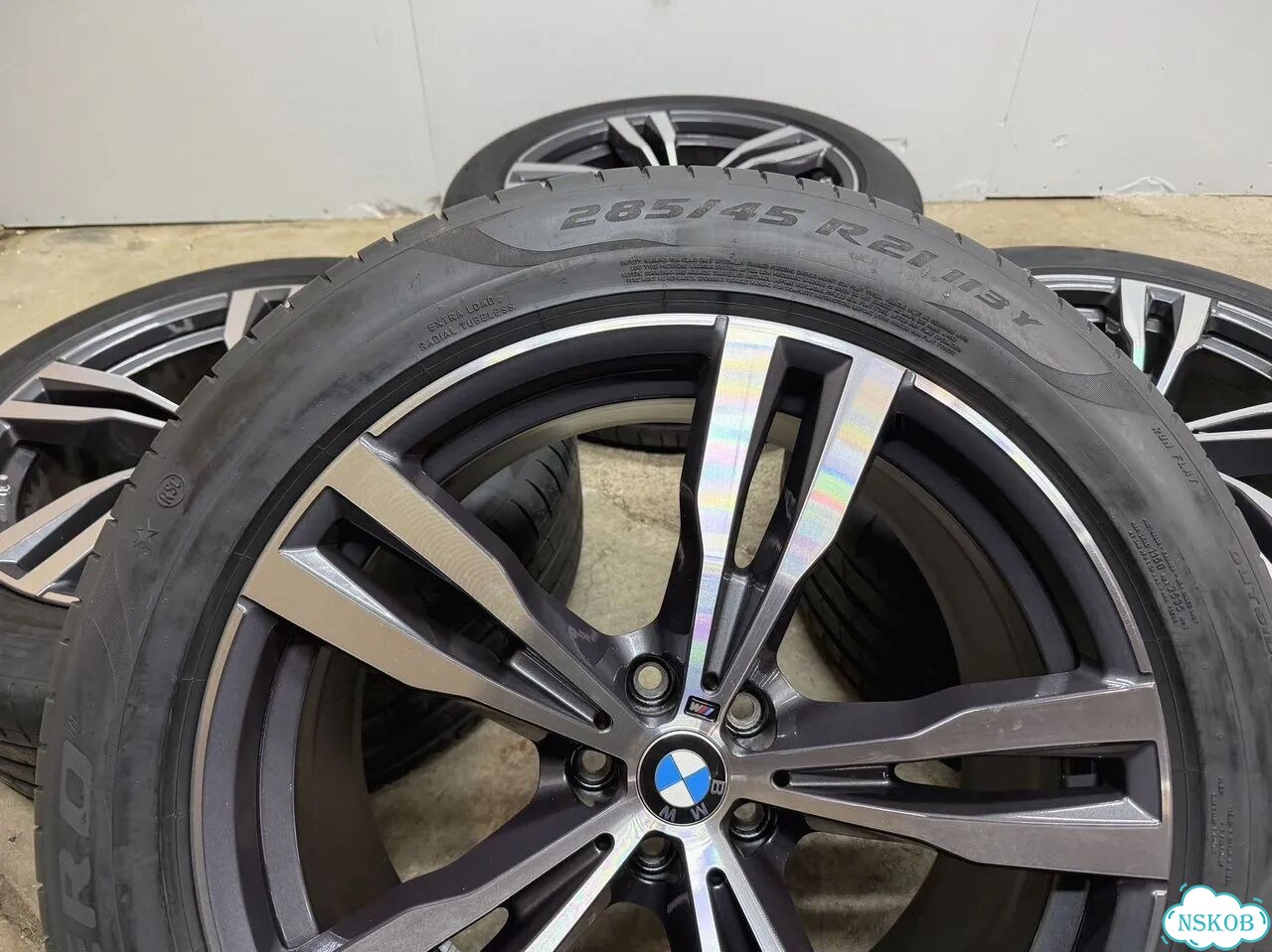 Колеса BMW R21 754 M Стиль X7 / X6 / X5 Оригинал фото 8