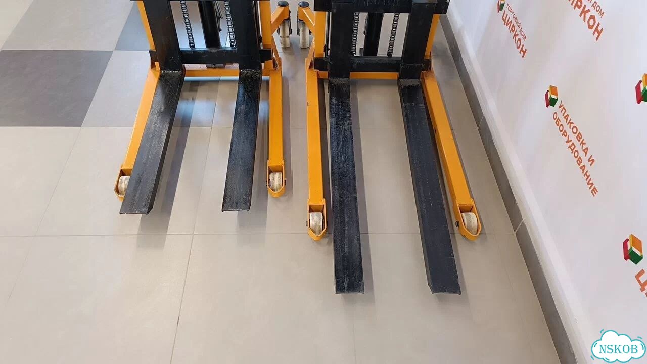 Штабелер ручной, compact, 800 мм, 1 т фото 2