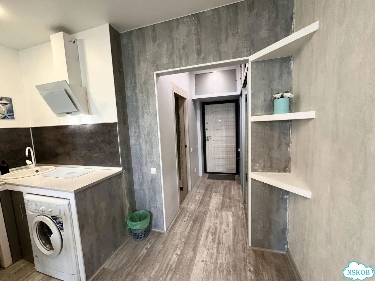 Квартира-студия, 26 м², 17/17 эт. фото 12