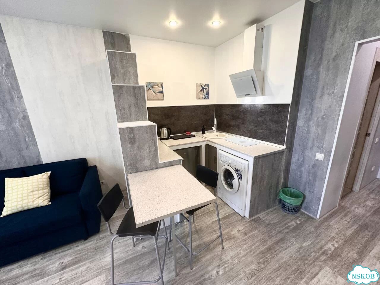 Квартира-студия, 26 м², 17/17 эт. фото 25