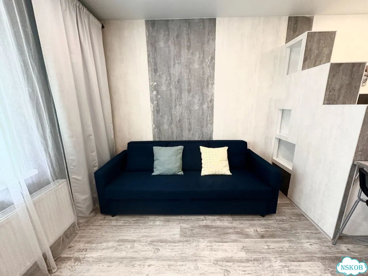 Квартира-студия, 26 м², 17/17 эт. фото 4