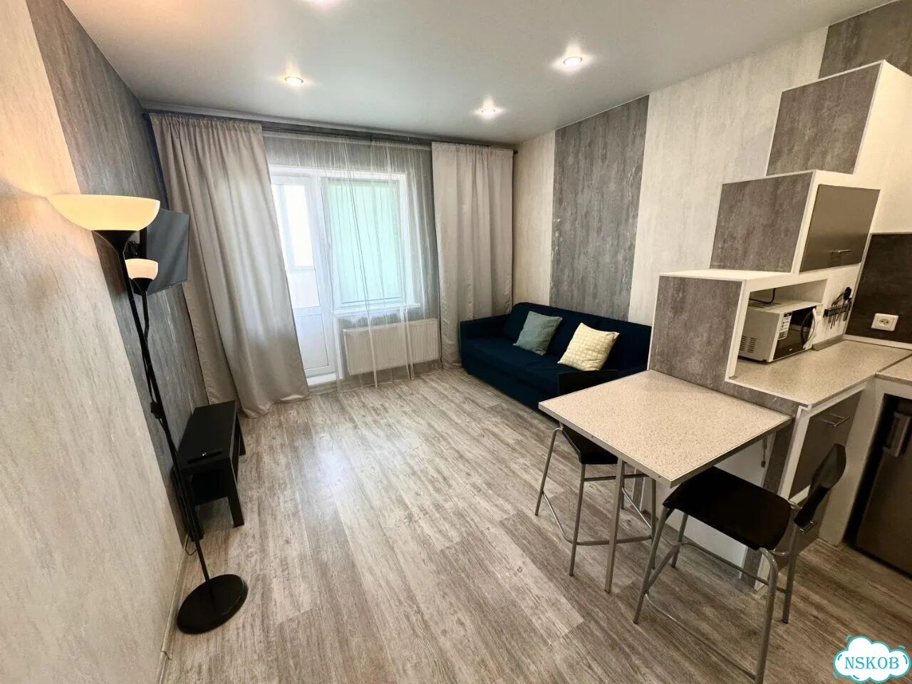 Квартира-студия, 26 м², 17/17 эт. фото 5