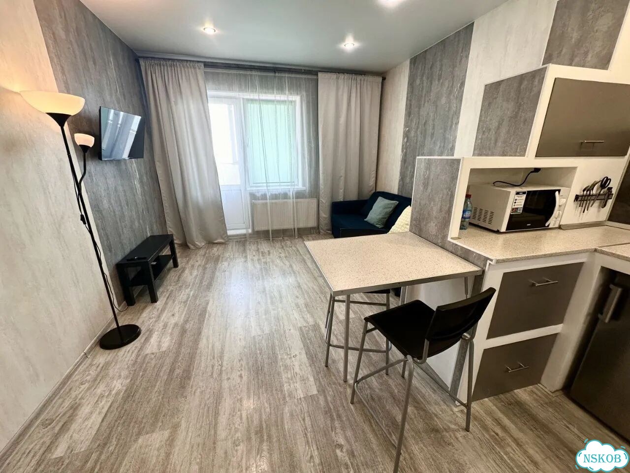 Квартира-студия, 26 м², 17/17 эт. фото 8