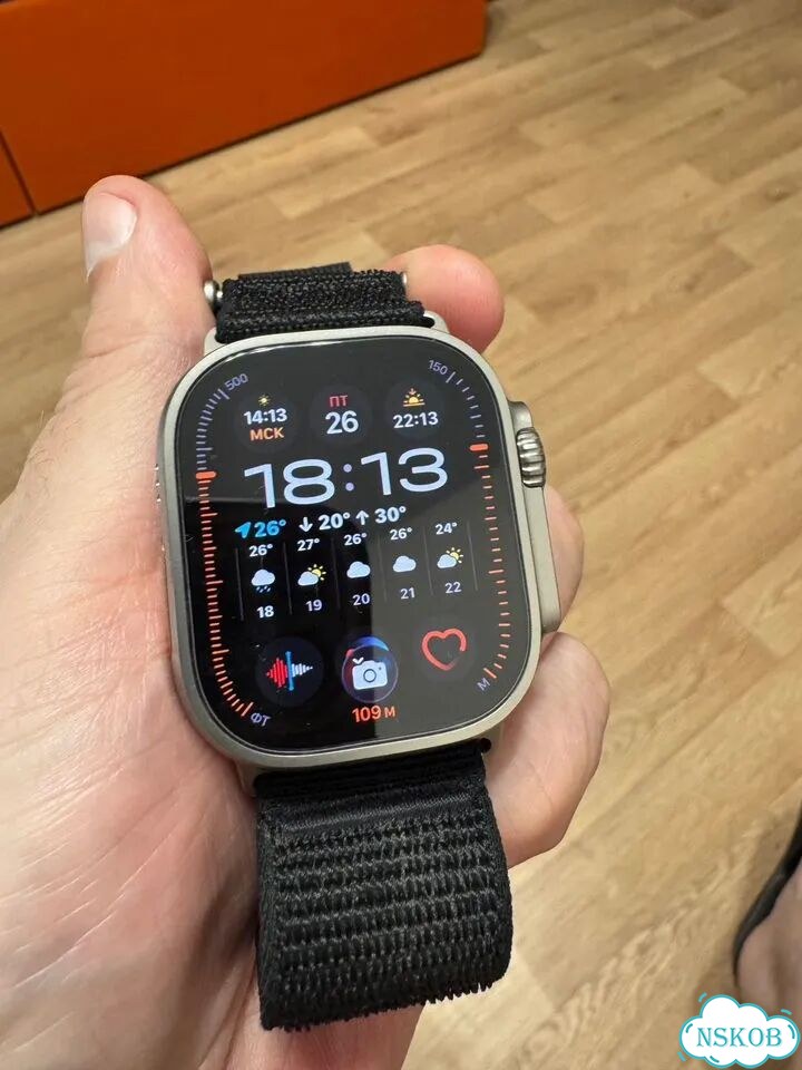 Apple Watch Ultra 2 49mm Natural Titanium фото 1